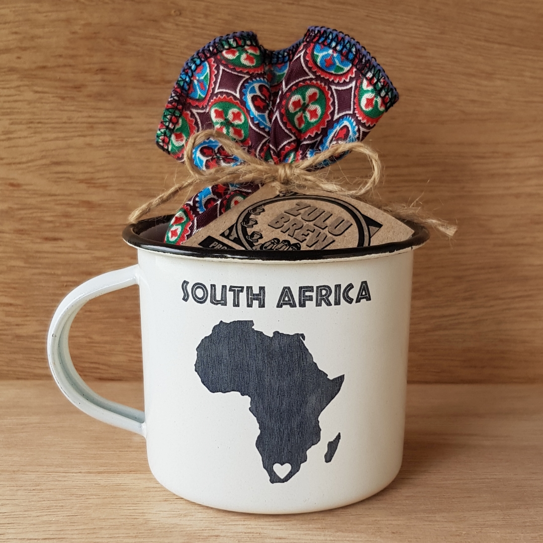 South Africa, Zulu Stick Fighting, 1872 Coffee Mug by British